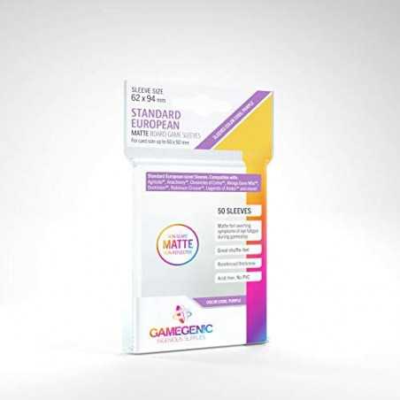 FUNDA GG MATTE EURO 62x94mm PACK 50