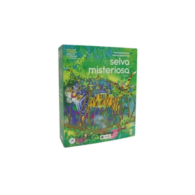 LIBRO PUZZLE SELVA MISTERIOSA