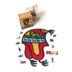 Puzzle de madera 400 Pzs - CHULLO ANIMADO