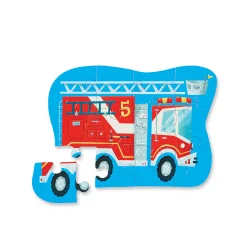 PUZZLE MINI 12 PZS FIRE TRUCK