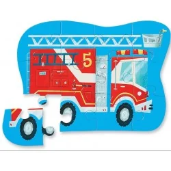 PUZZLE MINI 12 PZS FIRE TRUCK