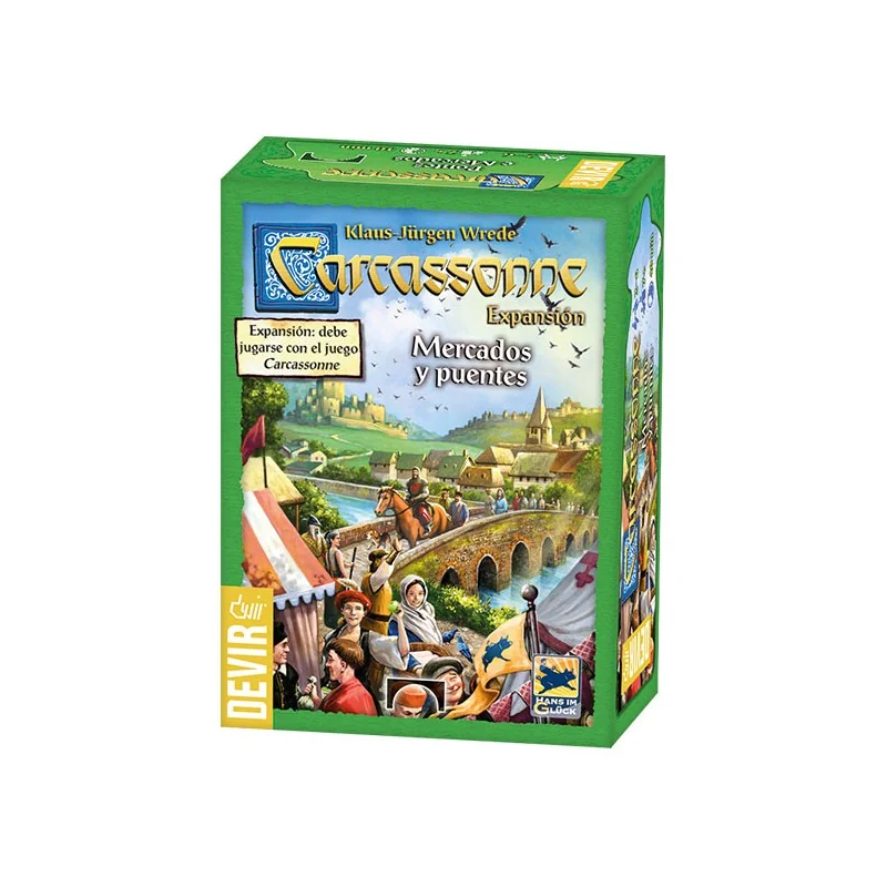 CARCASSONNE: MERCADOS Y PUENTES