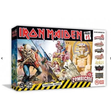 ZOMBICIDE IRON MAIDEN CHARACTER PACK #1
