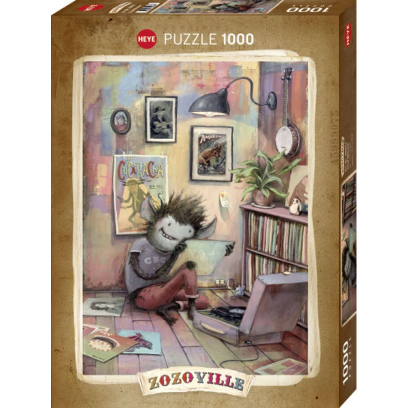 Puzzle 1000 pzs. ZOZOVILLE, Vinyl Monster