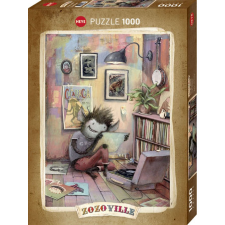 Puzzle 1000 pzs. ZOZOVILLE, Vinyl Monster