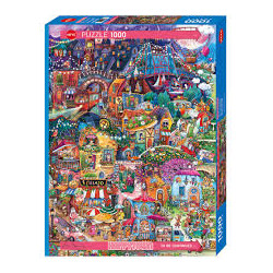 Puzzle 1000 pzs. Happytown, Good Evening!