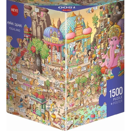 Puzzle 1500 pzs. DEGANO, Yogaland