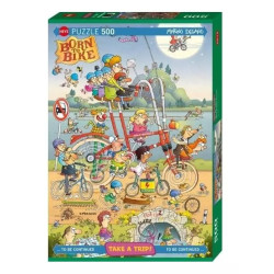 Puzzle 500 pzs. Take a Trip! With Jon Burgerman