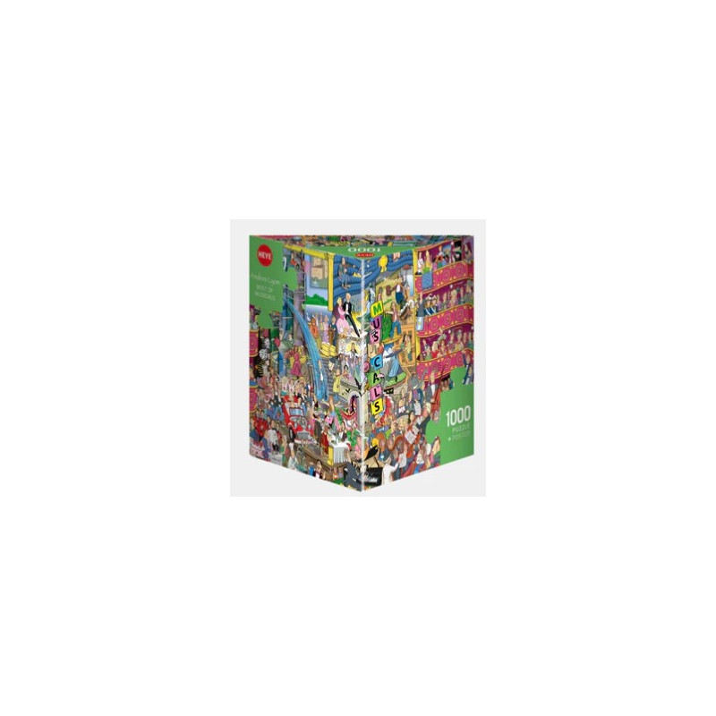Puzzle 1000 pzs. Lyon, Best of Musicals