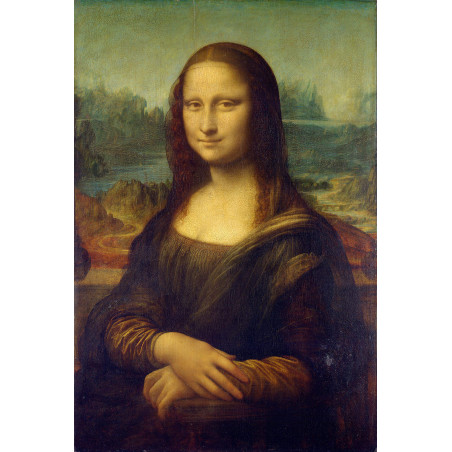 KIT PAINT BY NUMBERS LA GIOCONDA 40X50