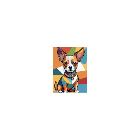 KIT PAINT BY NUMBERS SONRISA CANINA 30X40