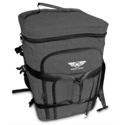 MOCHILA DE JUEGOS GRIS CARBON