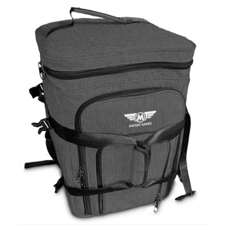 MOCHILA DE JUEGOS GRIS CARBON