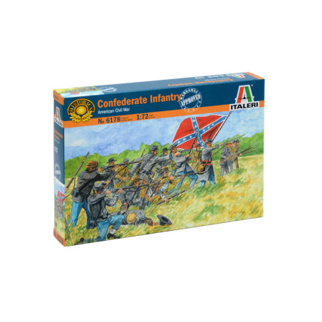 MODELO 1:72 AMERICAN CIV.WAR: CONFEDERATE INFA