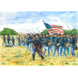MODELO 1:72 AMERICAN CIV.WAR: UNION INFANTRY