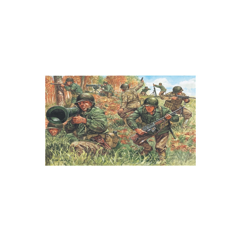MODELO 1:72 II WW: AMERICAN INFANTRY