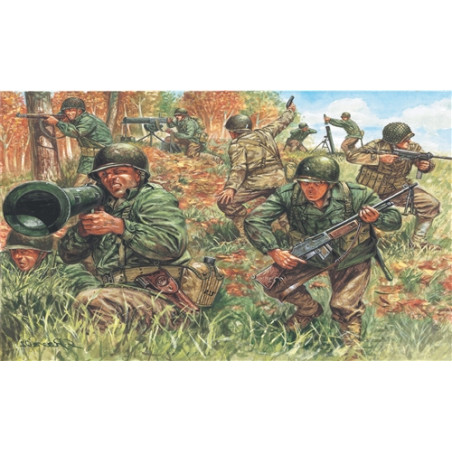 MODELO 1:72 II WW: AMERICAN INFANTRY