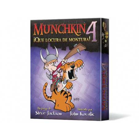 MUNCHKIN 4: QUE LOCURA DE MONTURA MUNCHKIN 4: QUE LOCURA DE MONTURA