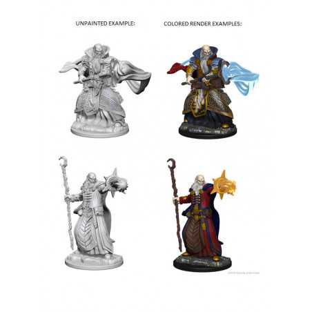 MINIATURAS D&D: HUMAN MALE WIZARD