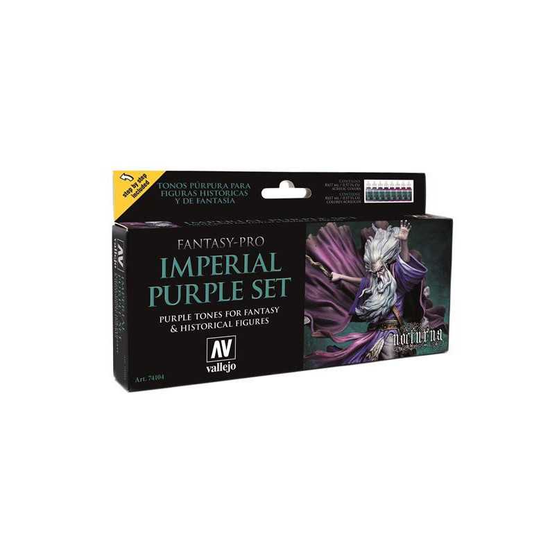 FANTASY-PRO IMPERIAL PURPLE SET8x17ml.