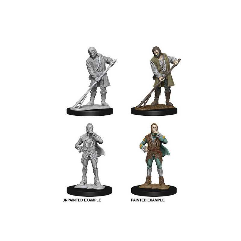 MINIATURAS PATHFINDER: TOWNS PEOPLE (FARMER/ARISTOCRAT)