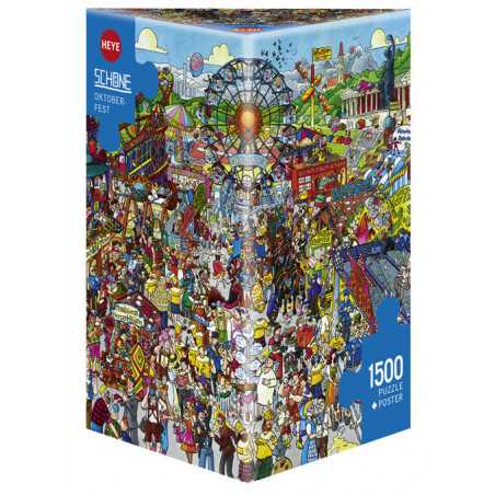 Puzzle 1500 pzs. SCHONE, Oktoberfest