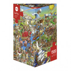 Puzzle 1500 pzs. PRADES, History River
