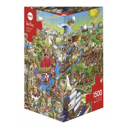 Puzzle 1500 pzs. PRADES, History River