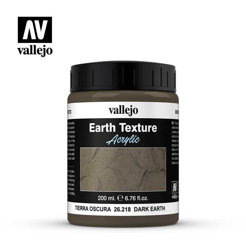 DE Texturas de tierra 200ml, Tierra Oscura