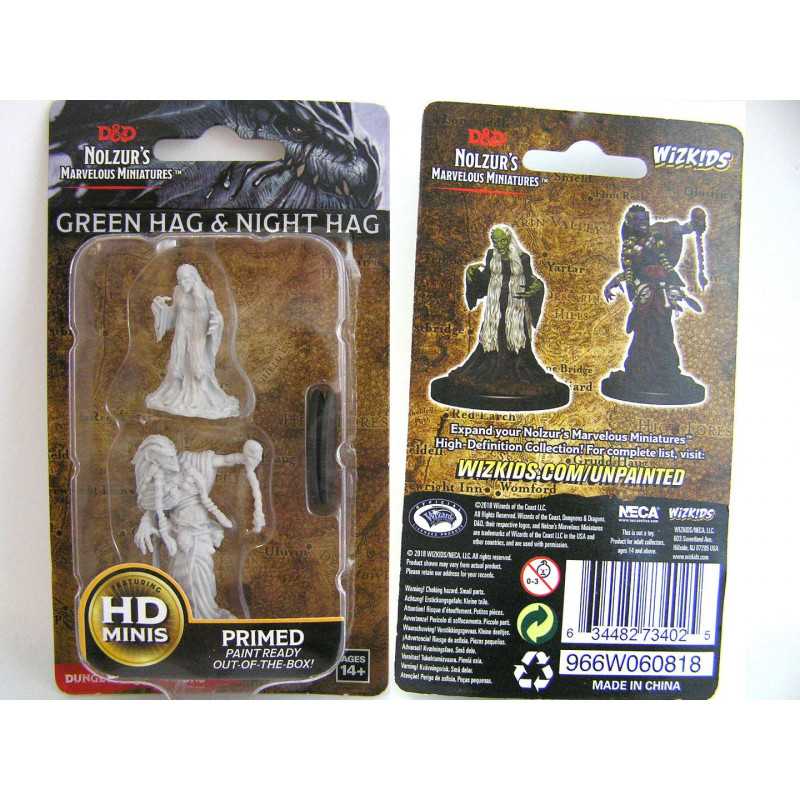 MINIATURAS D&D: GREEN HAG & NIGHT