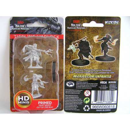 MINIATURAS D&D: FEMALE TIEFLING WARLOCK