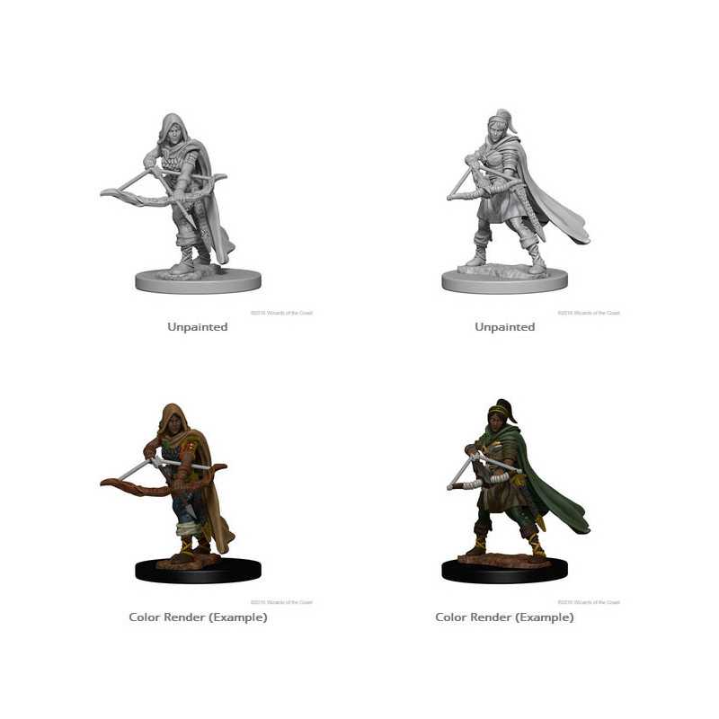MINIATURAS D&D: HUMAN FEMALE RANGER