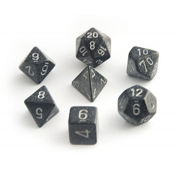 SET DE 7 DADOS MOTEADOS NINJA