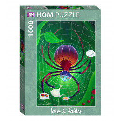 Puzzle 1000 pzs Tales & Fables - Spider Snack