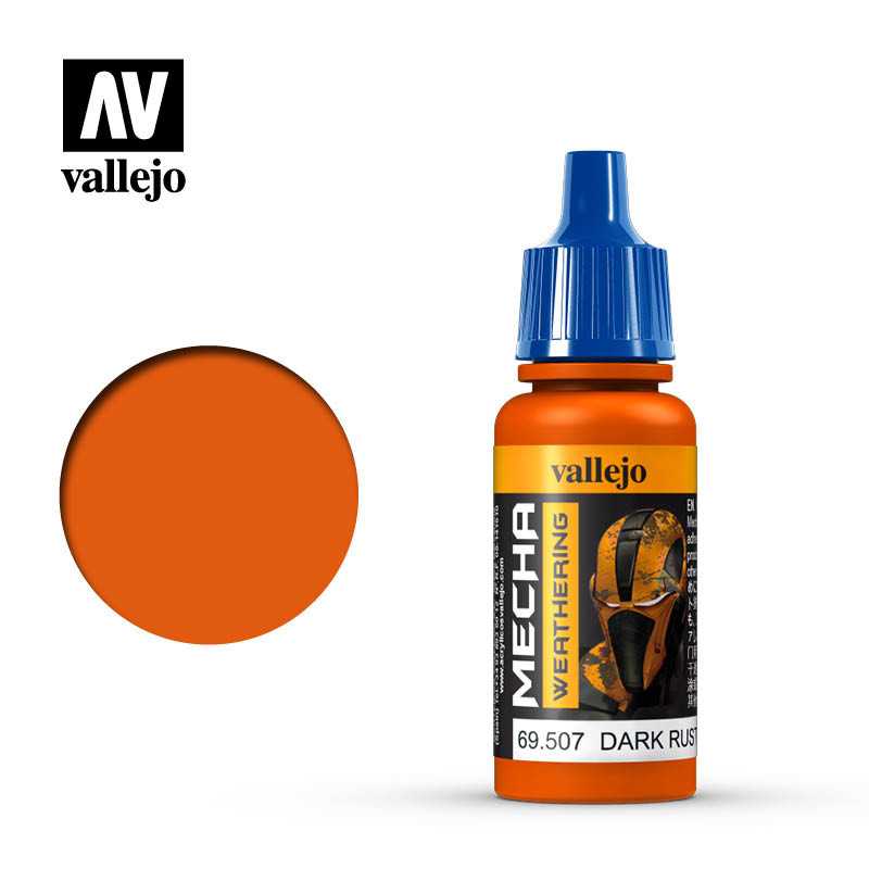 MEC Dark Rust Wash 17ml