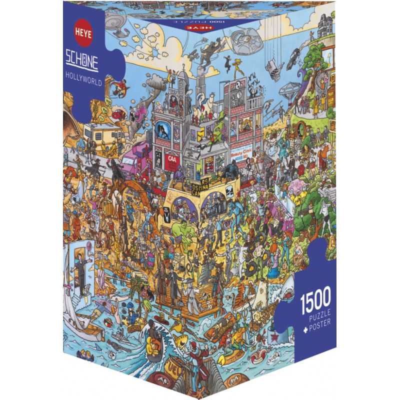 Puzzle 1500 pzs. SCHONE, Hollyworld