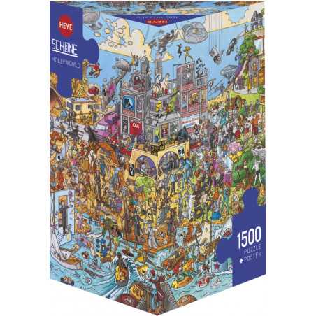 Puzzle 1500 pzs. SCHONE, Hollyworld
